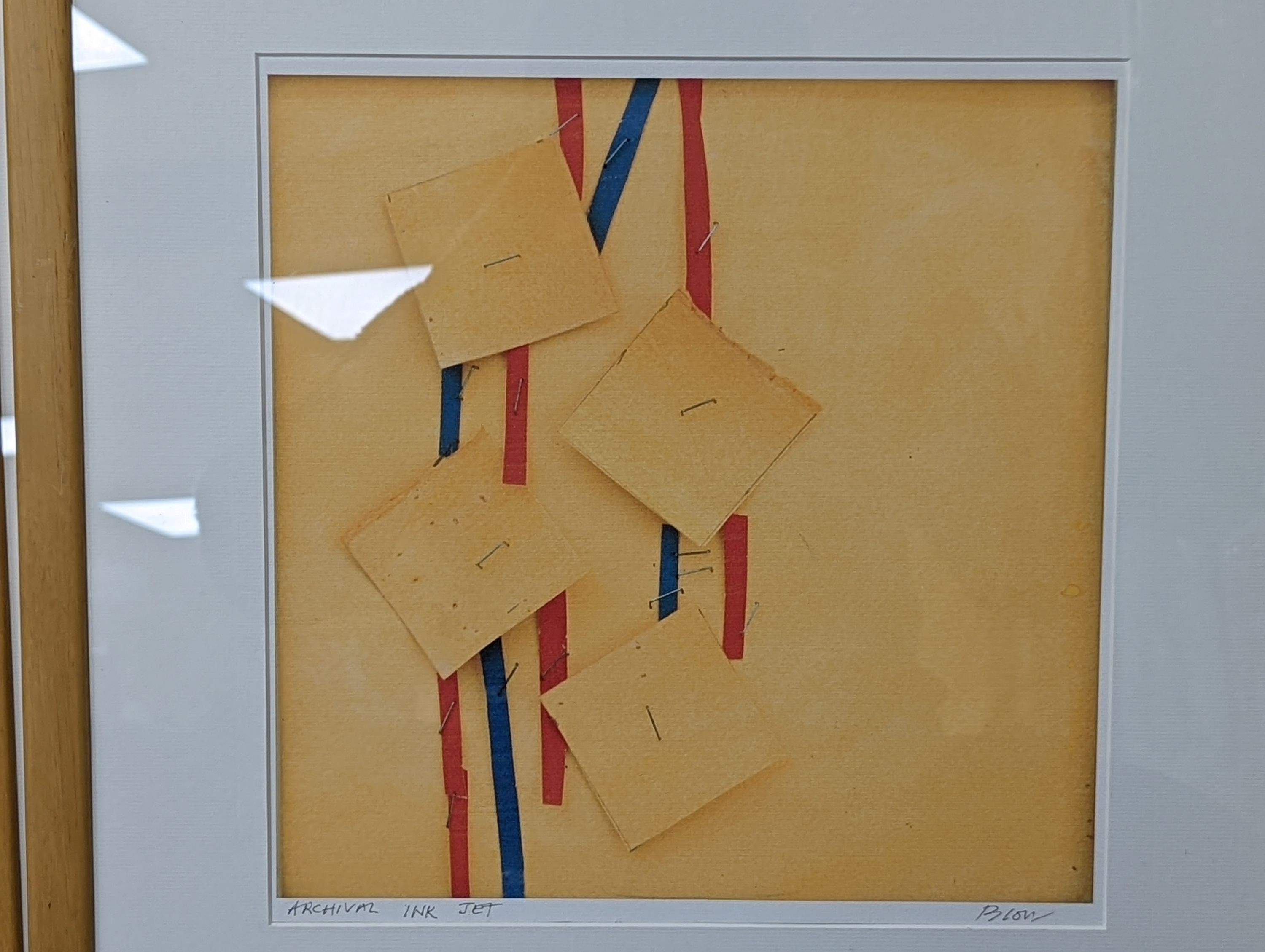 Sandra Blow (1925-2006), six inkjet prints, signed and dated 2005, largest 28 x 30cm
